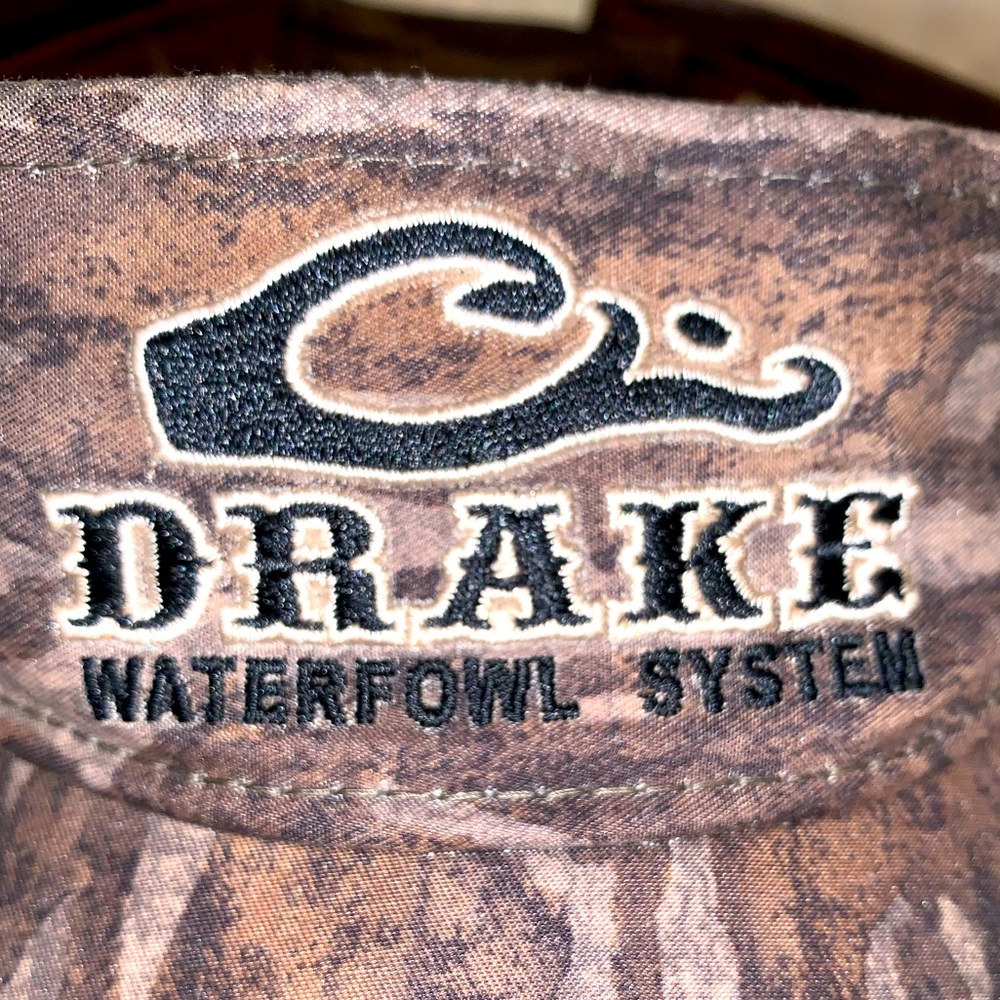 DRAKE waterfowl system camouflage visor hat